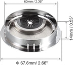 uxcell Cable Hole Cover, 2.4Inch/60mm Zinc Alloy Desk Wire Cord Cable Grommets - Image 2