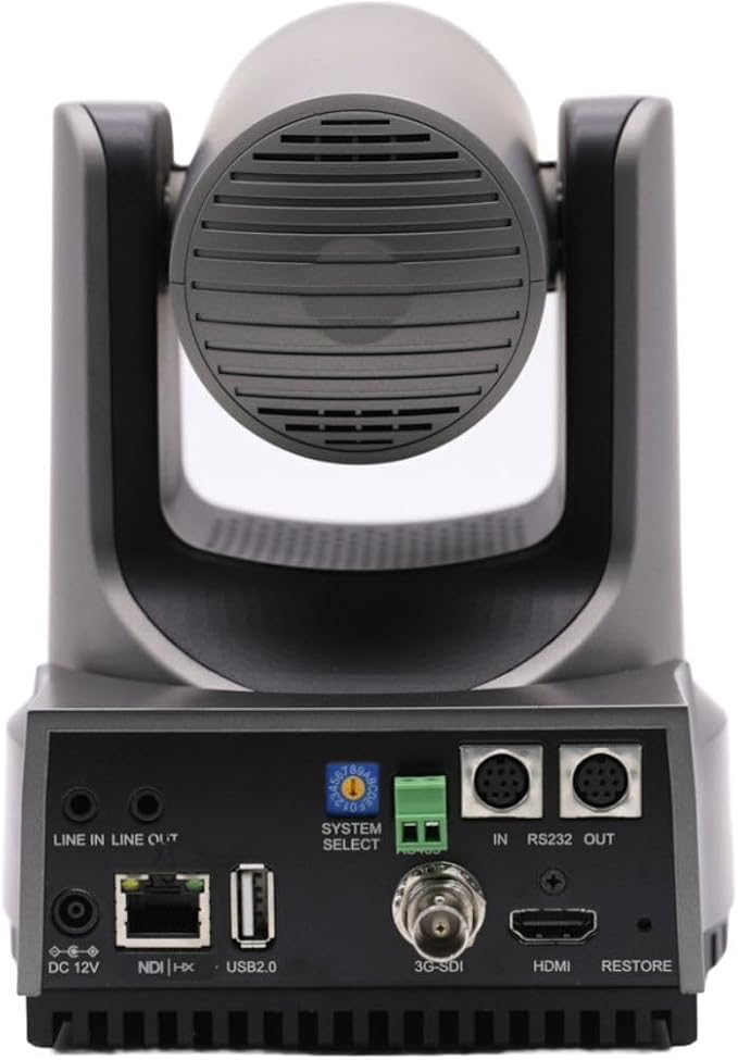 PTZOptics Move 4K 20x Auto-Tracking PTZ Camera - Image 5
