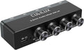 Cubilux 4-Channel 3.5mm Audio Mixer, Ultra-Low-Noise Mini Audio Mixer by Cubilux