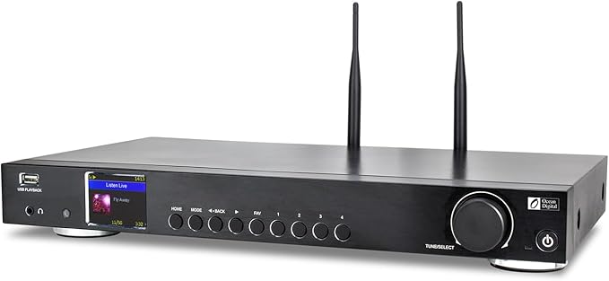 Ocean Digital WR-50 Internet Radio Tuner Component Wi-Fi, Ethernet LAN by OceanDigital