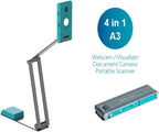 IRIScan Visualizer Webcam Document Camera v7:4K UltraHD-13MP, Free Readiris PDF - Image 3