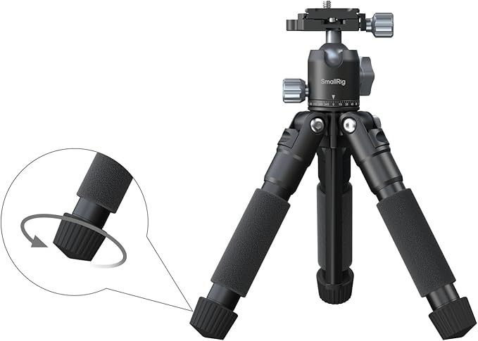 SmallRig VT-20Pro 21.2"/ 53.8cm Mini Tripod - Image 3