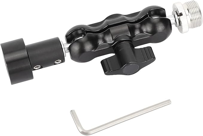 CAMVATE Mini Ball Head Mount Microphone Clamp - Image 6