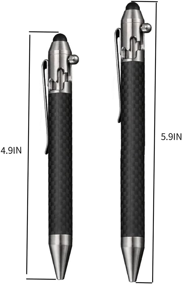 Cool Hand 4.5'' Carbon Fiber Bolt Action Pen - Image 6