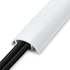 5.5FT Floor Cord Cover, Large Size Extension Cord Covers by LZEOY