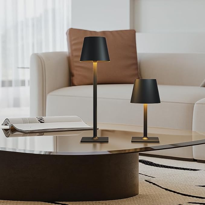 4 Pack Cordless Table Lamps, Portable Rechargeable Lamp, 6000mAh Battery - Image 9