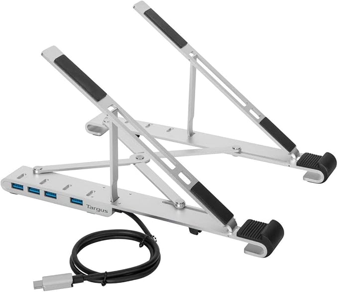 Targus Portable Laptop Stand + Integrated USB-A Hub by Targus