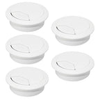 5 Pcs Desk Grommet 2-1/16" / 53 mm, Desk Cord Hole Cover, Cable Grommet ABS by EASYEAH