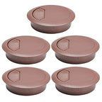 5 Pcs Desk Grommet 2-3/8" / 60 mm, Desk Cord Hole Cover, Cable Grommet ABS by EASYEAH