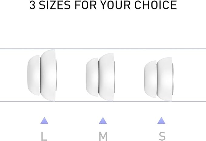 Delidigi for 6 Pairs AirPods Pro 2nd/1st Generation Replacement Ear Tips - Image 4