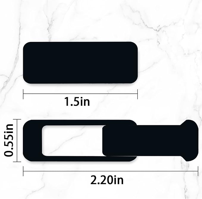 Webcam Cover, 6 Pieces, Laptop Camera Cover, Privacy Shielding Capacity is - Image 2