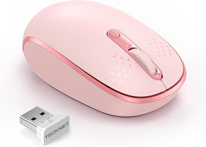 TECKNET Wireless Mouse, 2.4G Quiet Computer Mouse by Tecknet