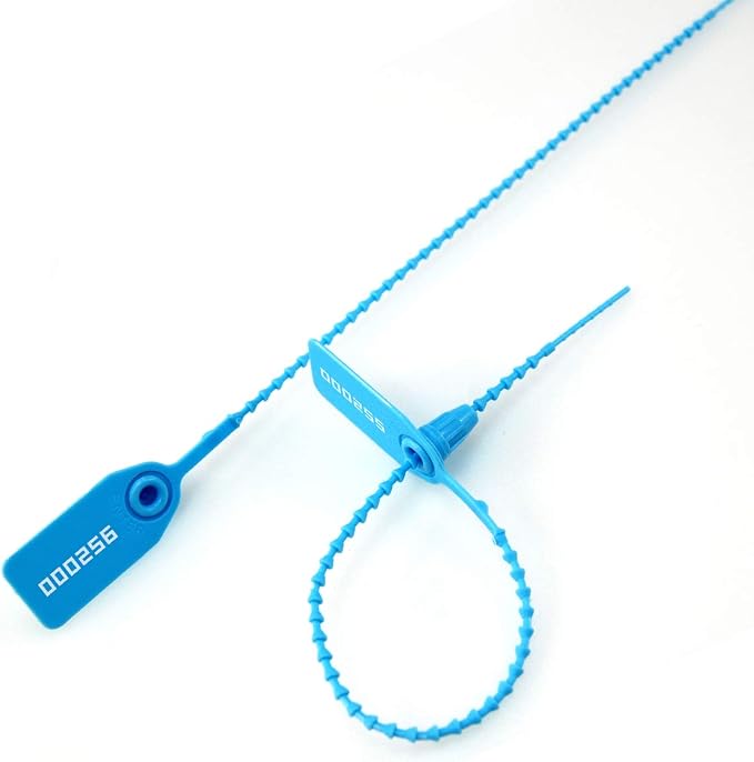 1000 Numbered Plastic Tamper Seals, Zip Ties - Image 9