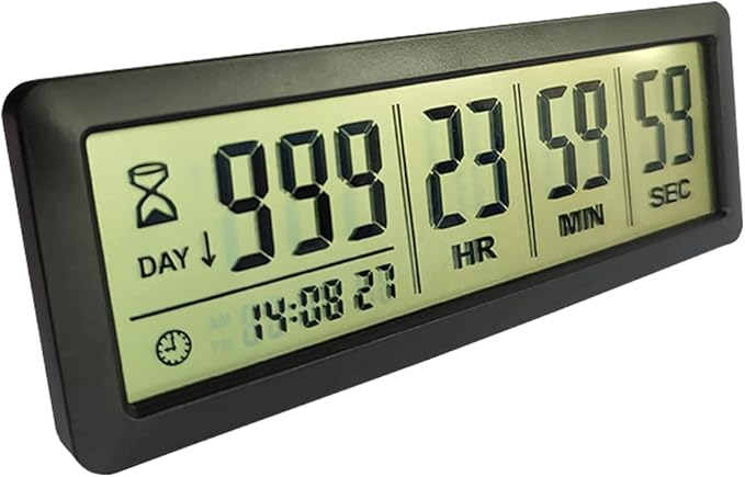 Digital Countdown Days Timer by MOSTRUST