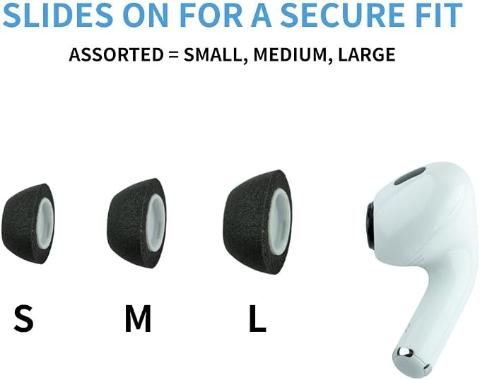 Comply TrueGrip MAX | Premium Memory Foam Replacement Earbud Tips - Image 9