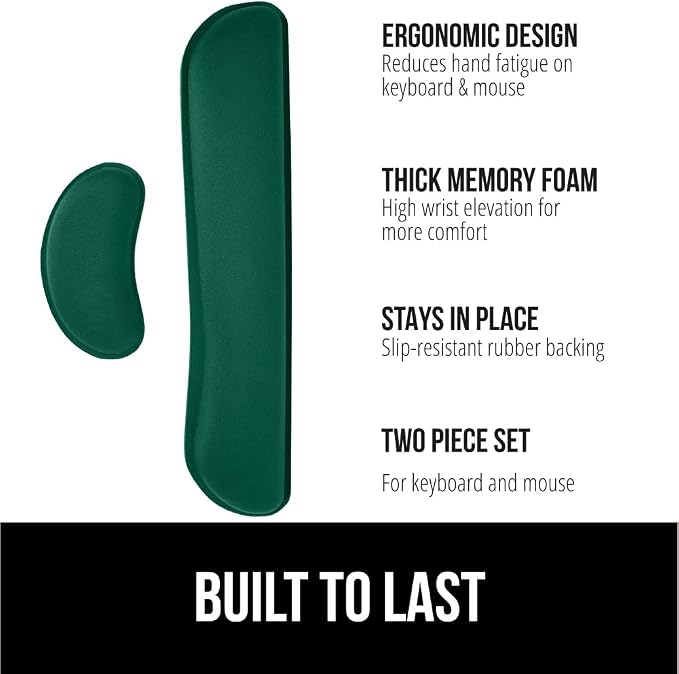GORILLA GRIP Silky Gel Memory Foam Wrist Rest - Image 2