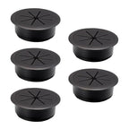 5 Pcs Desk Grommet 2-1/16" / 53 mm, Desk Cord Hole Cover, Cable Grommet ABS by EASYEAH