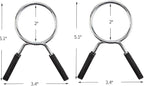 Barbell Clips Olympic Barbell Clamps Collars 2 Inches Weight Bars Lock Dumbbell - Image 2