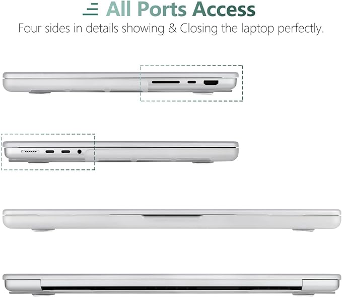 DONGKE for M4 MacBook Pro 16 Inch Case 2024 2023 2021 A3403 A3186 M3 A2991 M2 - Image 3