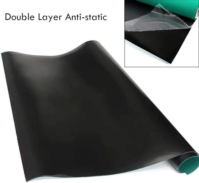 MYOYAY 23.6" x 118" Rubber ESD Soldering Mat Roll 0.08" Thick Anti-Static High - Image 7