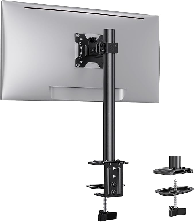 Ergear Monitor Mount for Most 13-32" Computer Screens up to 17.6lbs, Improved by ErGear