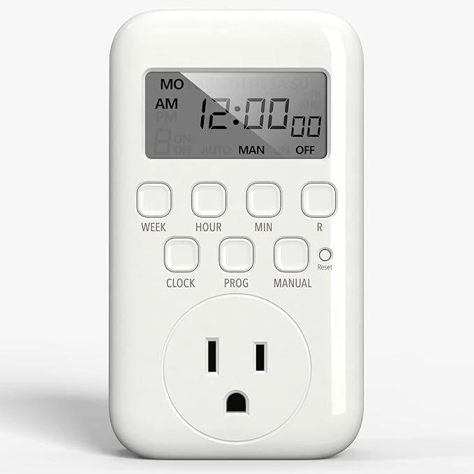 BN-LINK Salida de temporizador Digital, temporizador programable resistente de by BN-LINK