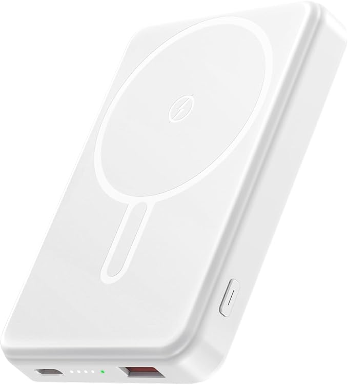 Magnetic Portable Charger Power Bank 12000mAh MagSafe Compatible Battery Pack by Unknown