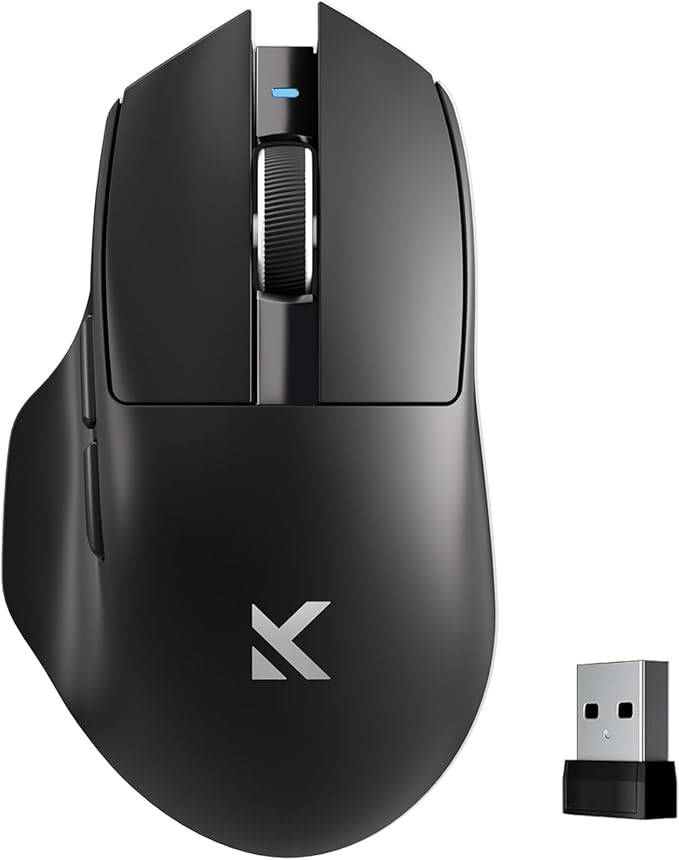 G7 Lightweight Ergonomic Wireless Mouse, PAW3311 12K DPI Sensor, Tri-Mode by MCHOSE