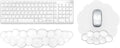 Gel Cloud Keyboard and Mouse Wrist Rest, Cute Wrist Support and Arm Support Rest by KEPUTAIER