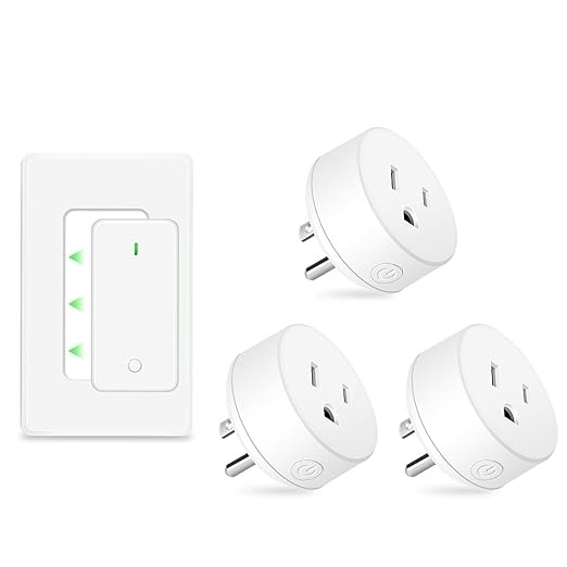 NineLeaf Remote Control Outlet, Wireless Remote Light Switch, Expandable by NineLeaf