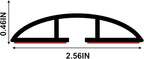 20Ft Floor Cord Cover Transparent Silicone Cable Protector Easy to Install Wire - Image 2