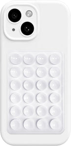 AZXYI Silicone Suction Phone Case Mount, Silicon Adhesive Suction Cup Phone by AZXYI