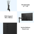 KOORUI 27 Inch Monitor, Full HD 1080P 100Hz Computer Monitor, IPS Display - Image 10