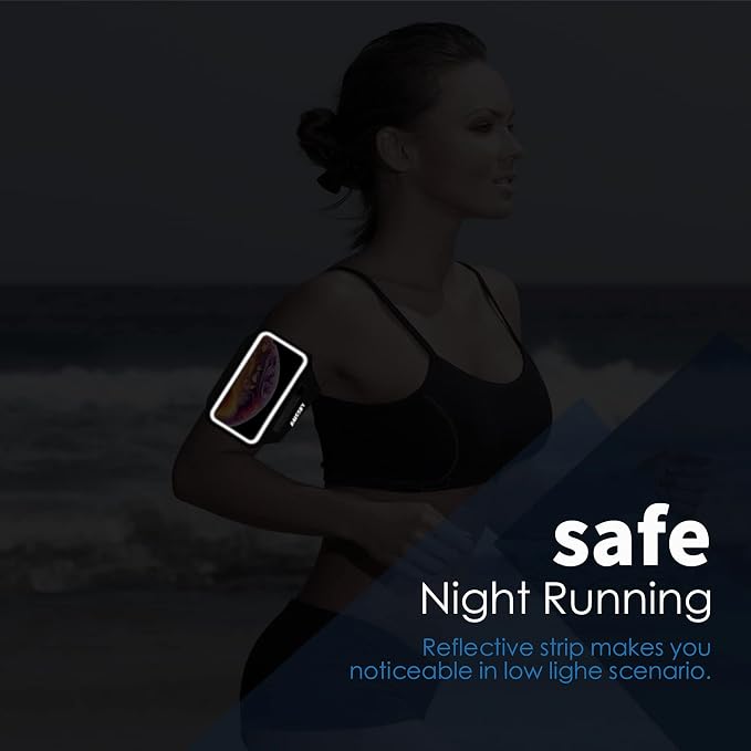 Running Armband with Earphone Bag Cell Phone Armband - Image 8