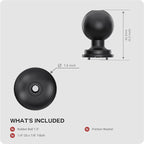 TUSITA Track Ball Mount 1.5 Inch - Image 3