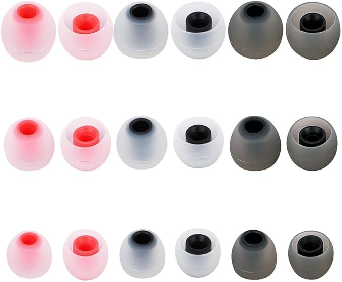 Earbud Tips Ear Bud Tips Soft Anti Slip Washable and Reusable Silicone - Image 7