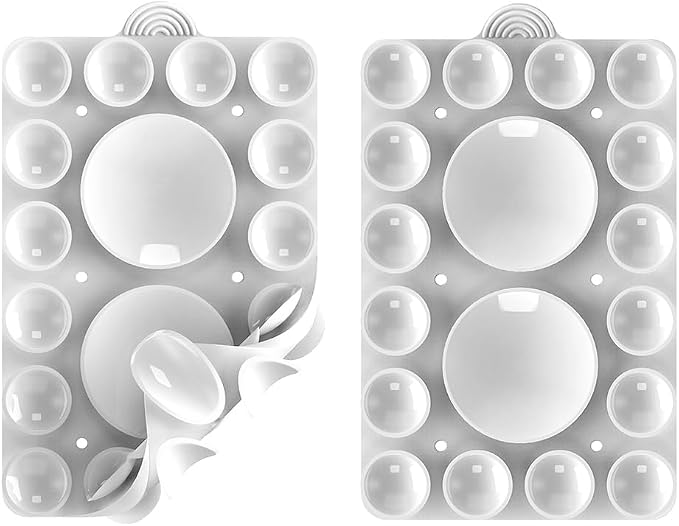 ZYCCER Double Sided Silicone Suction Phone Holder Mount, Compatible - Image 3