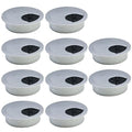 10 Pcs Desk Grommet 2-3/8" / 60 mm, Desk Cord Hole Cover, Cable Grommet ABS by EASYEAH