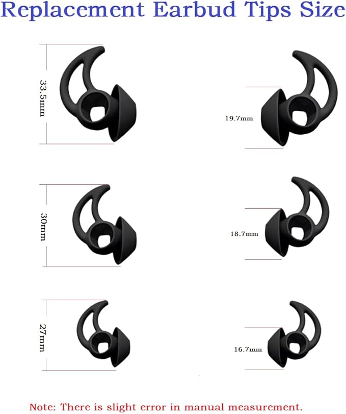 Earbud Tips 3 Pairs Large Compatible - Image 4