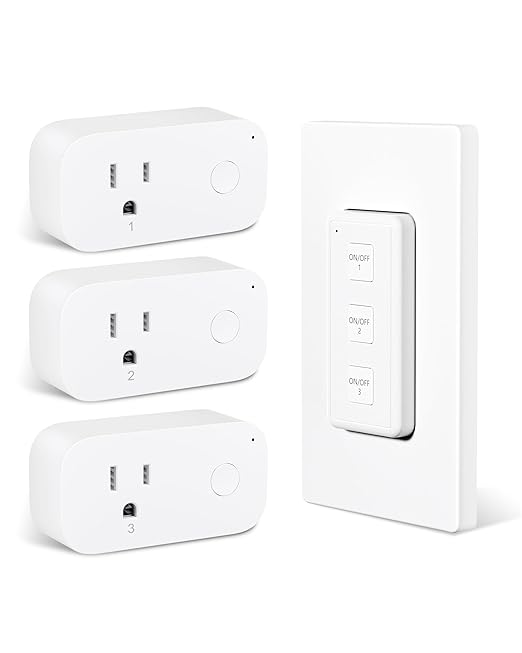 BN-LINK Wireless Remote Control Outlet Switch – 3-Outlet Kit by BN-LINK