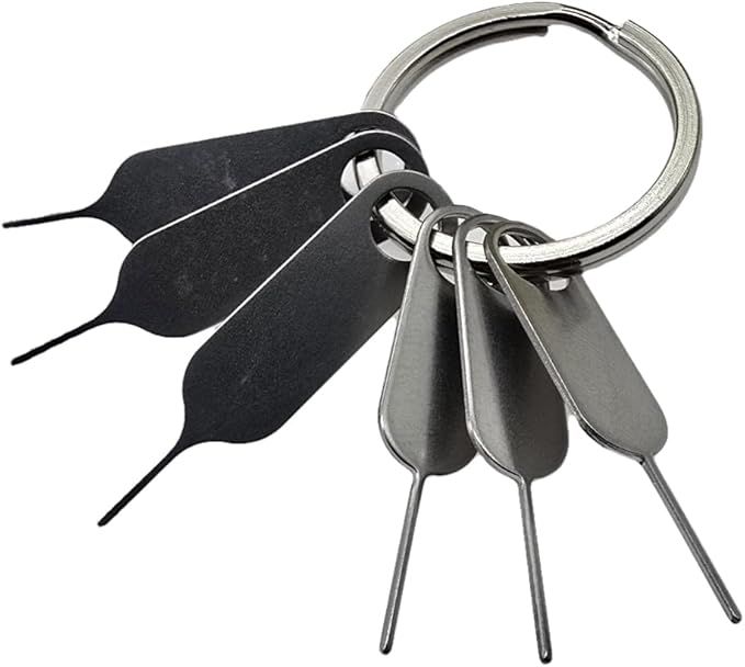 6 Pack PHONSUN Universal Sim Card Tray Removal Tool SD Opening Eject Pin fits by PHONSUN