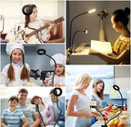 Webcam Light Stand for Live Stream, Selfie Ring Light - Image 5
