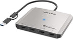 WAVLINK USB C to Quad HDMI 4K Adapter, Universal USB A to HDMI Docking Dual by WAVLINK%C2%AE