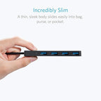 Anker 4-Port USB 3.0 Hub, Ultra-Slim Data USB Hub - Image 3