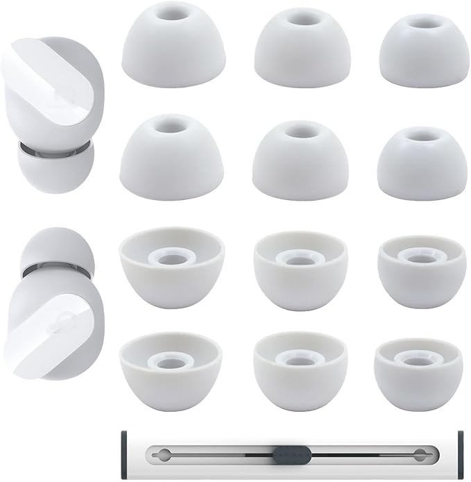 Replacement Silicone Ear Tips for Beats Fit Pro/Studio Buds/Studio Buds+ by Niukeke