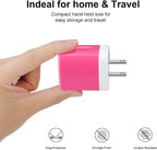 Wall Charger Adapter, USB Cubes, Samsung GalaxyS24, S20 Plus - Image 2