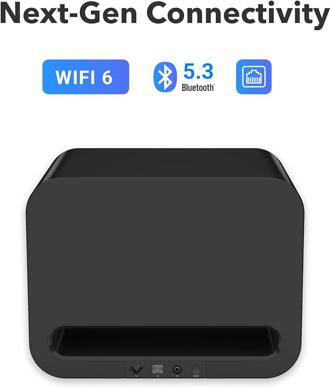 WiiM Sub Pro – 8" 250 W Wireless Smart Subwoofer | AI RoomFit™ Calibration | - Image 2