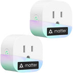 Meross Matter Smart Plug Mini, Easy Setup, 100% Privacy, Compact Size, Support by meross