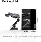 Movmax Blade Arm for DJI Pocket 3, Insta 360, and GoPro Hero 12 Cameras - Image 6