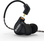 BASN Metalen in-Ear Monitors Headphones, 4 Drivers Musicians Noise Isolating by BASNAudio